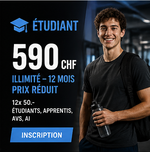 ÉTUDIANT – 12 mois